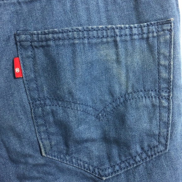 Levi's Dark Blue Shorts Size 30 - Picture 5 of 8